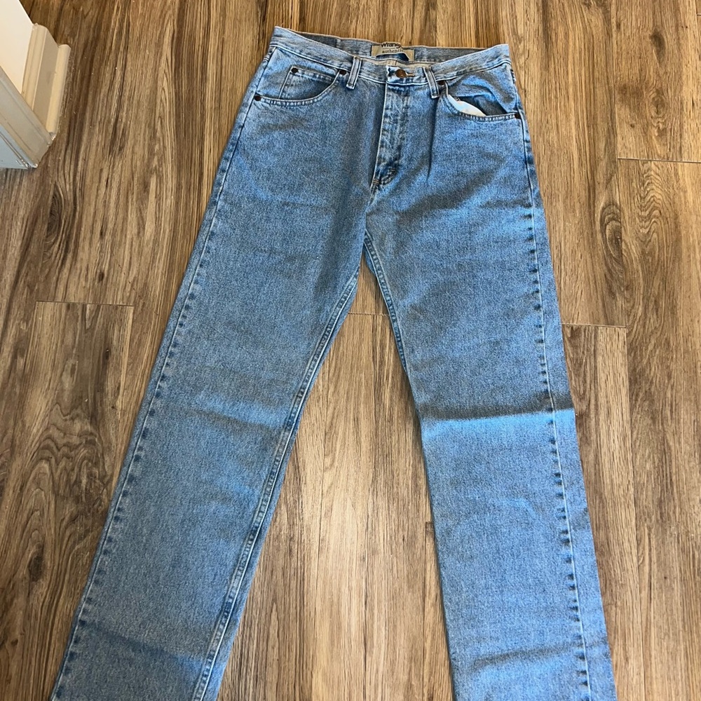 Wrangler Blue Straight Jeans Classic Style